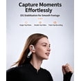thumbnail image 5 of 8MP Smart Camera Open-Ear Headset, E12 Bone Conduction Headphones, Bluetooth 5.4 Wireless Earphones for Running Cycling, AI Real-Time Translation Headphones, 5 of 8