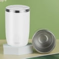 thumbnail image 5 of XIAOLE Automatic Magnetic Stirring Coffee Cup, 400ml Auto Self Stirring Coffee Mug Stainless Steel Cup Electric Smart Mug, Rotating Office Travel Mixing Cup For Hot Chocolate Cocoa Milk Latte, 5 of 8