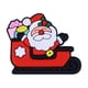 thumbnail image 4 of Cuentas de silicona navideñas con dibujos de Papá Noel, cuentas sueltas, joyería, cadena para chupete de bebé, accesorios, mordedor para niños, 4 of 6