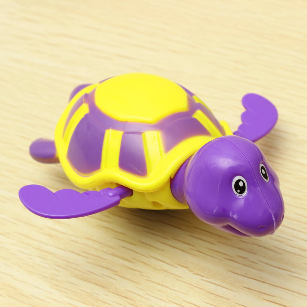 Creative Kids Baby Swimming Turtle Chain Clockwork Bathing Wind Up Toys #8Y 