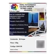 thumbnail image 1 of Papel Adhesivo Fotográfico Brillante Carta 135g 100 Hojas, 1 of 4