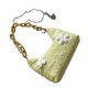 thumbnail image 3 of Bolso de hombro para mujer, bolso de cadena elegante y resistente al desgaste de alta capacidad para citas, compras diarias, tamaño libre, amarillo, 3 of 12