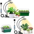 thumbnail image 1 of Grow Light with Clip Grow Lights for Indoor Plants LEDs Full Spectrum Plant Light LED Plant Grow Lights with Spectrum Modes //Hrs Auto Timer & Level Diable s., 1 of 9