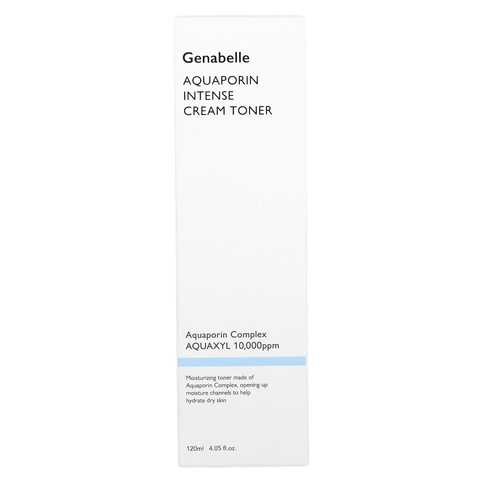 Genabelle Aquaporin Intense Cream Toner, 4.05 fl oz (120 ml)