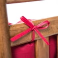 thumbnail image 4 of DEELLEEO Rocking Chair Cushion Set  Tufted Comfortable Cushions for Rocking Chairs with Ties   Seat 17” *17” and 21” *17”  2 Piece Set (Red), 4 of 8