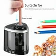 thumbnail image 4 of Electric pencil sharpener, child-friendly electric and battery-powered pencil sharpener automatic cordless sharpener for school, home, office, classroom, 4 of 5