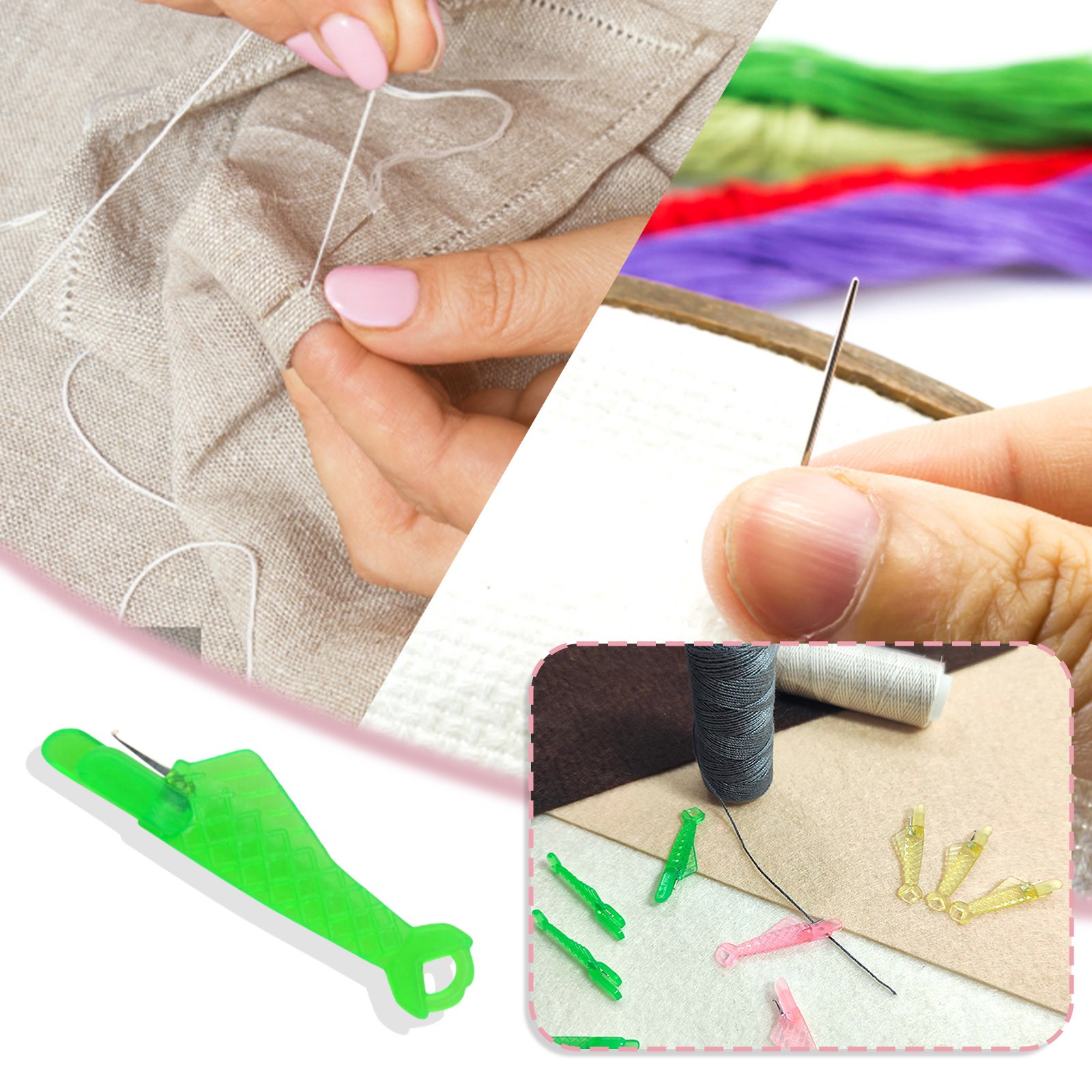 Gotyou Piecesewing Machine Needle Threader Fish Type Fast Needle Threading Machine Automatic