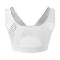 thumbnail image 3 of Everyday Bras for Women Workout for Women Sports Bra Pack of Bras Women Bras Wireless Front Closure plus Size Sports Bras for Women 2x Pack of Bra Womens plus Size Bras High Intensity White L, 3 of 5