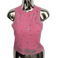 thumbnail image 3 of Blusa top sin mangas con pedrería casual, 3 of 3