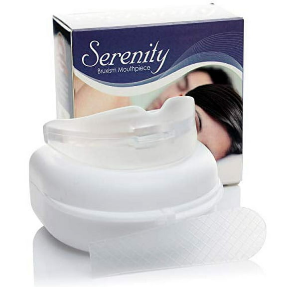 SERENITY Bruxism Night Sleep Aid Mouthpiece Boil & Bite Guard Teeth Grinding