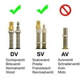 thumbnail image 3 of NSESSHome Brass Valve Adaptor, Convert Presta to Schrader for All Types of Bikes, e-Bikes, and e-Scooters - Inflate Tire Using Standard Pump or Air Compressor, 3 of 3