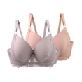 thumbnail image 1 of Women's Wire Bra, Plus Size Full Coverage Underwire Bra, T-Shirt Bra for Everyday Comfort and Support, 1 of 7