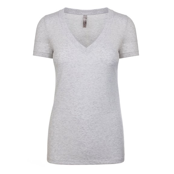Next Level Apparel Women's Tri-Blend Deep V-Neck