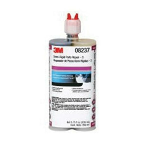 3M 08237 Semi-Rigid Parts Repair Adhesive, Fast-Curing, 200 mL