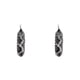 thumbnail image 1 of Jumpingount Colgantes de columna de cristal, accesorio Hexagonal, joyería de mano para adultos para el hogar, joyería de envoltura de alambre Ónix negro 2Conjunto, 1 of 6