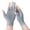 Gray, variant on Pack of 10 Breathable Cotton Fingerless Gloves Flexible Sturdy for Daily Use Construction Gardening and Workshop Activities