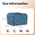 thumbnail image 5 of Fotbe Sea Water Wave for Four Slice Toaster Cover, Fingerprint Protector, Super Soft Appliance Cover And Dust Cover,Bread Dust Cover & Fingerprint Protection, 5 of 7
