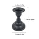 thumbnail image 5 of Juego de 2 portavelas para velas cónicas y LED | Candelabros decorativos vintage de metal y hierro con asa | Centros de mesa para bodas, cenas, cumpleaños y decoración del hogar, 5 of 5