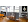 Lolly & Me Color Me 3in1 Convertible Crib Pebble gray