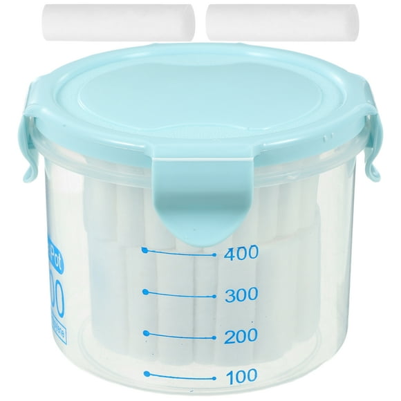 1 caja de rollos de algodón para tatuajes, algodón absorbente para labios y labios (color aleatorio)
