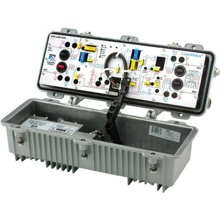 GainMaker High Gain Balanced Triple Amp 1GHz with 40 52 MHz Split
