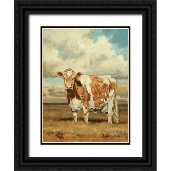 Mohr, Bonnie 19x24 Black Ornate Wood Framed with Double Matting Museum Art Print Titled - Annabelle