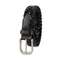 thumbnail image 3 of George Men's Fully Adjustable Leather Braid Belt, 3 of 5