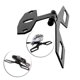 thumbnail image 3 of 2025 Motorcycle license plate holder, taillight fixed folding license plate holder lamp holder universal, 3 of 5