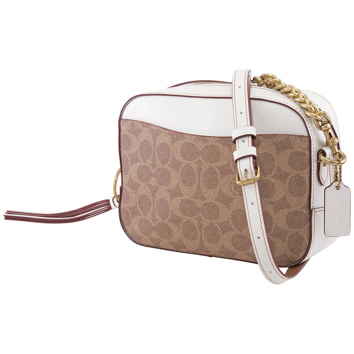 coach camera bag signature