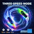 thumbnail image 6 of 2 Pack RC Boats with 7-Mode Colorful LED Lights, 10" Remote Control Boats, 15KM/H High Speed, 2.4GHz Remote, 3 Speed Modes, 4 Batteries, Pool & Lake Racing Gifts for Kids & Adults, 6 of 8
