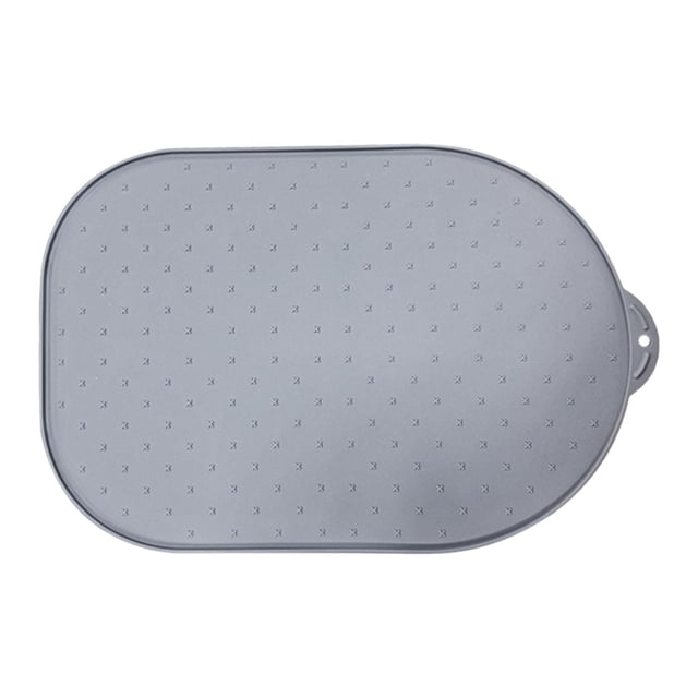 predolo Mixer Slider Mat Non Slip Silicone Appliance Mover Sliding Pad Kitchen Accessory Gray
