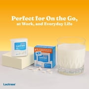 Lactrase Tablet Dispenser – #1 Lactase Brand in German Pharmacies – Extra Strength 18,000 FCC Lactase Units – 40 Fast-Acting Pills for Lactose Intolerance – Enjoy Dairy Again