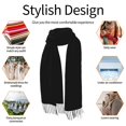 thumbnail image 6 of Shawl Wraps for Women - black Oversized Fall Winter Fashion Blanket Scarf for Women, 6 of 6