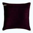 thumbnail image 2 of The HomeCentric Cushion Cover For Couch, Purple Pillow Cover, Crystals Lattice Trellis Pillow Cover, Pack of 2, 14x14 inch (35x35 cm Square Velvet Pillow Cover, Geometric Art Deco - Crystal Jaal, 2 of 5