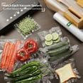 thumbnail image 2 of Jinsinto Sacs pour Scelleuse sous Vide, Sacs pour Conserver les Repas pour le Rangement Ou la Cuisson sous Vide, Lot de 5, 2 of 5