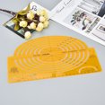 thumbnail image 5 of Multifunctional Durable Architectural Design Drawing Template Hollow Geometric Ruler (4352), 5 of 10