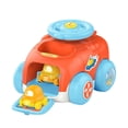 thumbnail image 3 of Coches de juguete educativos Sunnimix habilidades motoras Juguetes Montessori coche de eyección inercial Naranja, 3 of 8