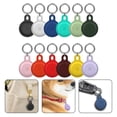 thumbnail image 2 of Silicone Key Hanging For Airtag Keychain Holder Waterproof With 360° Protection Place Airtag Accessory Airtag Casing Key Black Mingyqi, 2 of 9