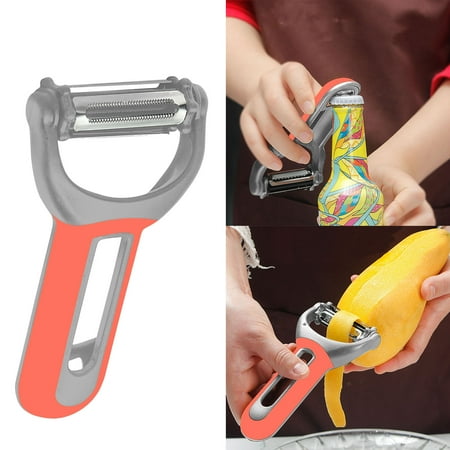 

Danieerclosy Three In One Peeler Multifunctional Melon And Fruit Planer Stainless Steel Peeler Melon Planer Kitchen Gadget