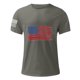 thumbnail image 4 of Mens Casual Pantalones Cortos Cuello Redondo Gradación Impresión Suéter Camiseta, Blusa Deportiva de Fitness para Hombres, 4 of 4