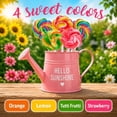 thumbnail image 4 of Flower Lollipops 36 Pack - Individually Wrapped Swirl Suckers - Assorted Tutti Frutti, Strawberry, Orange & Lemon - Flower-Shaped Hard Candy for Parties, Candy Buffets & Goody Bags - 4YoreElves, 4 of 8