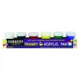 thumbnail image 1 of Acrylic Paint Jars, Primary Colors, 6 Per Pack, 6 Packs, 1 of 1