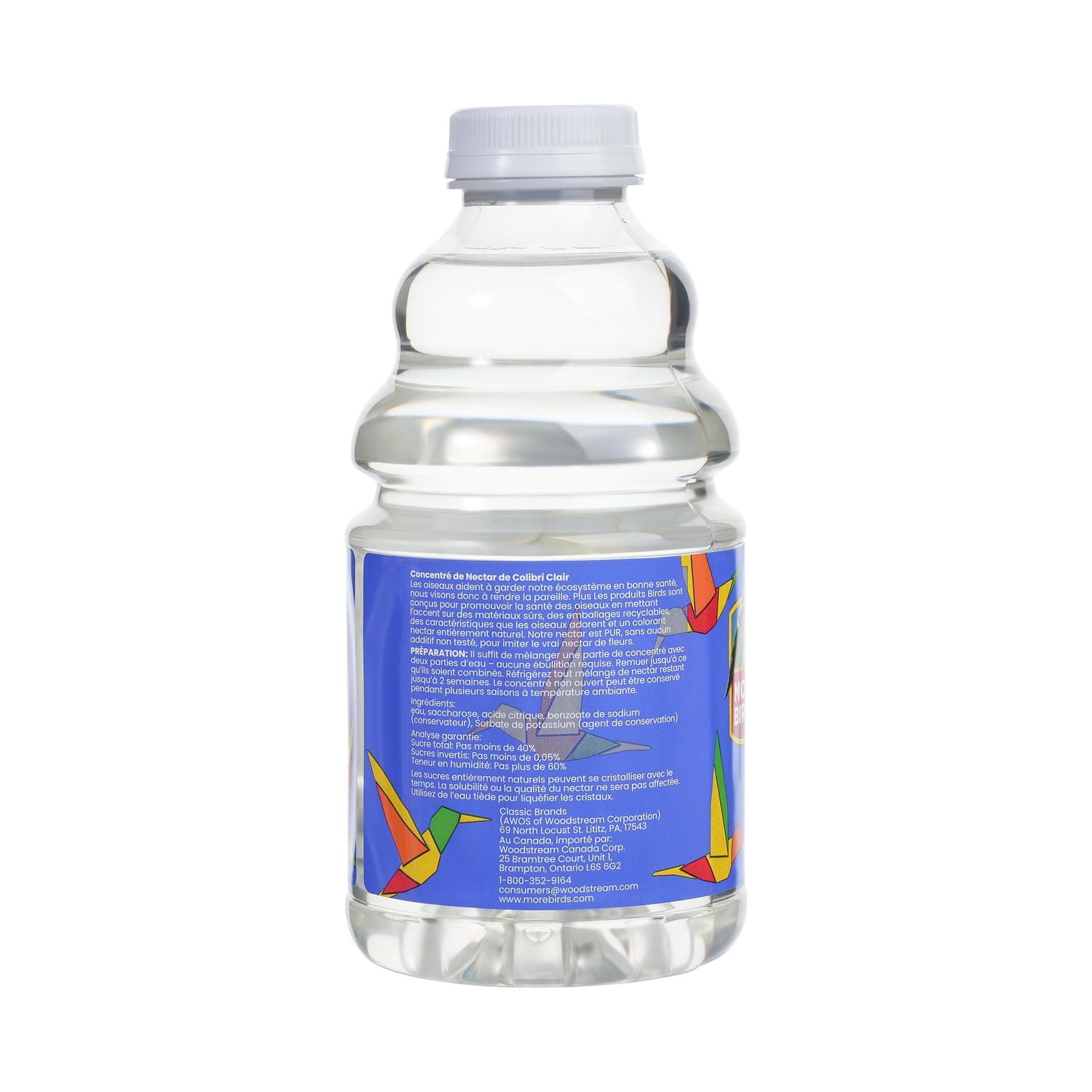 More Birds All-Natural Clear Hummingbird Nectar Concentrate – 32 fl oz