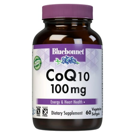 Bluebonnet Nutrition - CoQ10 Ubiquinone From Kaneka 100 mg. - 60 Softgels