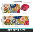thumbnail image 6 of Boho Mandala Kitchen Rugs Set 2,Boho Floral Kitchen Rugs and Mats Non Skid Washable,Bohemian Kitchen Decor and Accessories,Boho Kitchen Runner Rugs(17"x47"+17"x30"), 6 of 6