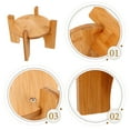 thumbnail image 3 of TAILTOSS 1Pcs Minimalist Bamboo Stand for Water Dispenser Home Decoration Water Jug Stand, 3 of 8
