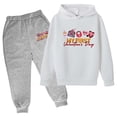 thumbnail image 1 of Fshinging Children Clothes Set Valentine'S Day Plus Size Pullover Tops And Sweatpants 2 Piece Set Tenue Garçon Size 2-3 Years, 1 of 2