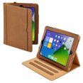 thumbnail image 5 of S-Tech Case For Apple iPad 7th 8th 9th Generation 10.2 (2019 2020 2021) Soft Leather Smart Cover Pencil Holder Wallet with Magnetic Sleep Wake Kickstand  7 8 9 Gen Brown, 5 of 6