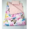 SoHo Kids Collection, Classic Sleeping Bag (Butterflies Pink)