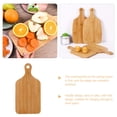 thumbnail image 4 of Raindrops Wooden Cutting Board with Handle for Kitchen Meal Preparation and Home Cooking, Chopping Block, 4 of 6